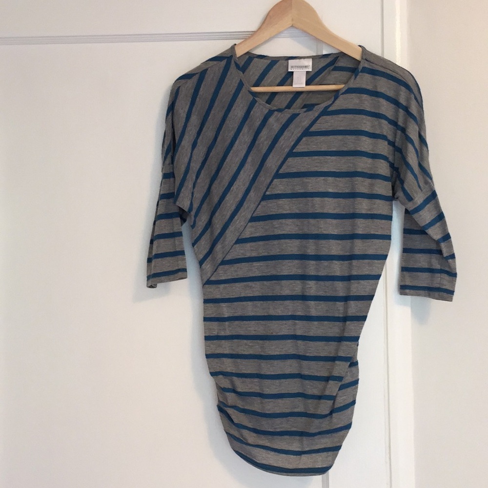 Motherhood maternity 3/4 length sleeve shirt